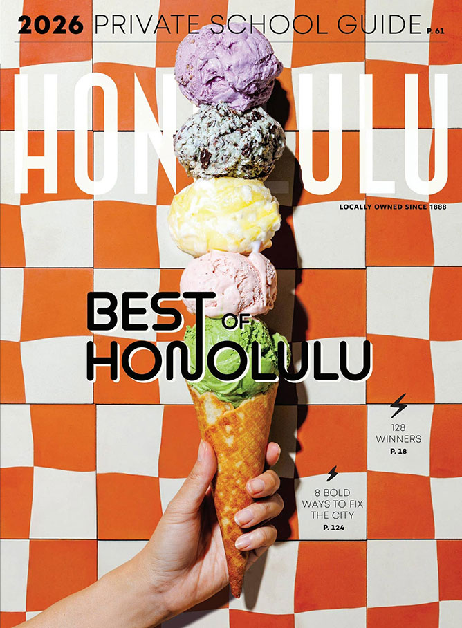 Honolulu Magazine's July 2025 Cover